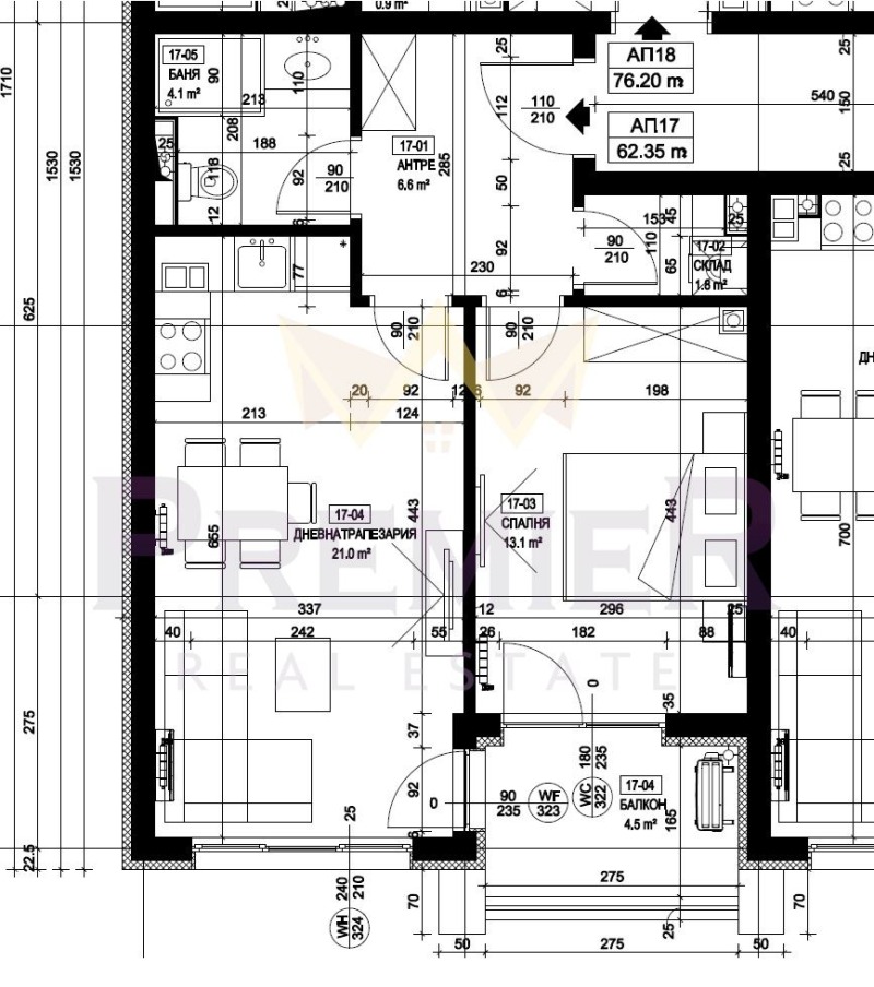 Zu verkaufen  1 Schlafzimmer Sofia , Malinowa dolina , 76 qm | 27461546 - Bild [7]