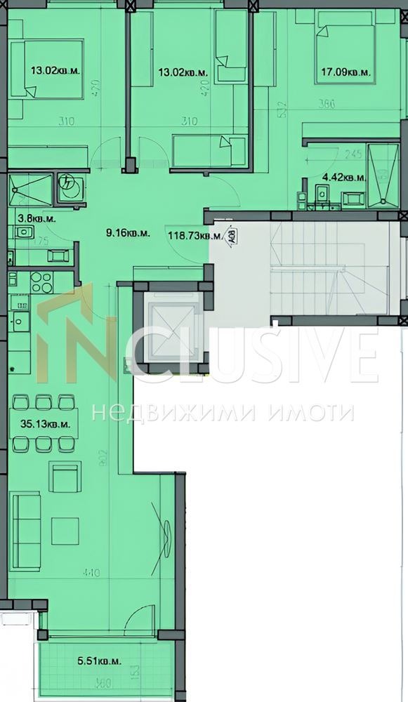 Продава 4-СТАЕН, гр. Варна, Бриз, снимка 6 - Aпартаменти - 48540413