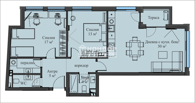 Продава  3-стаен град Пловдив , Христо Смирненски , 120 кв.м | 51008148 - изображение [8]