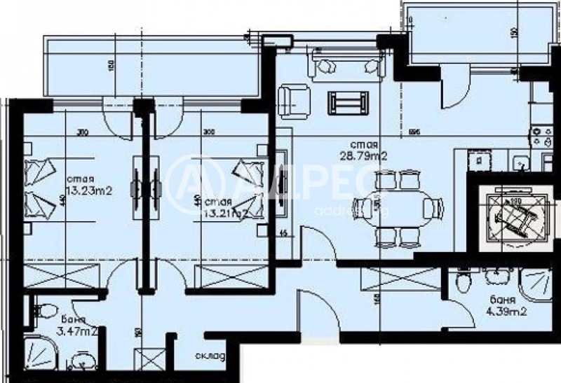 Продава 3-СТАЕН, гр. София, Оборище, снимка 4 - Апартаменти - 52704045