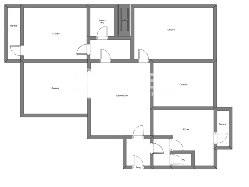 Продава МНОГОСТАЕН, гр. София, Център, снимка 2 - Апартаменти - 53336016