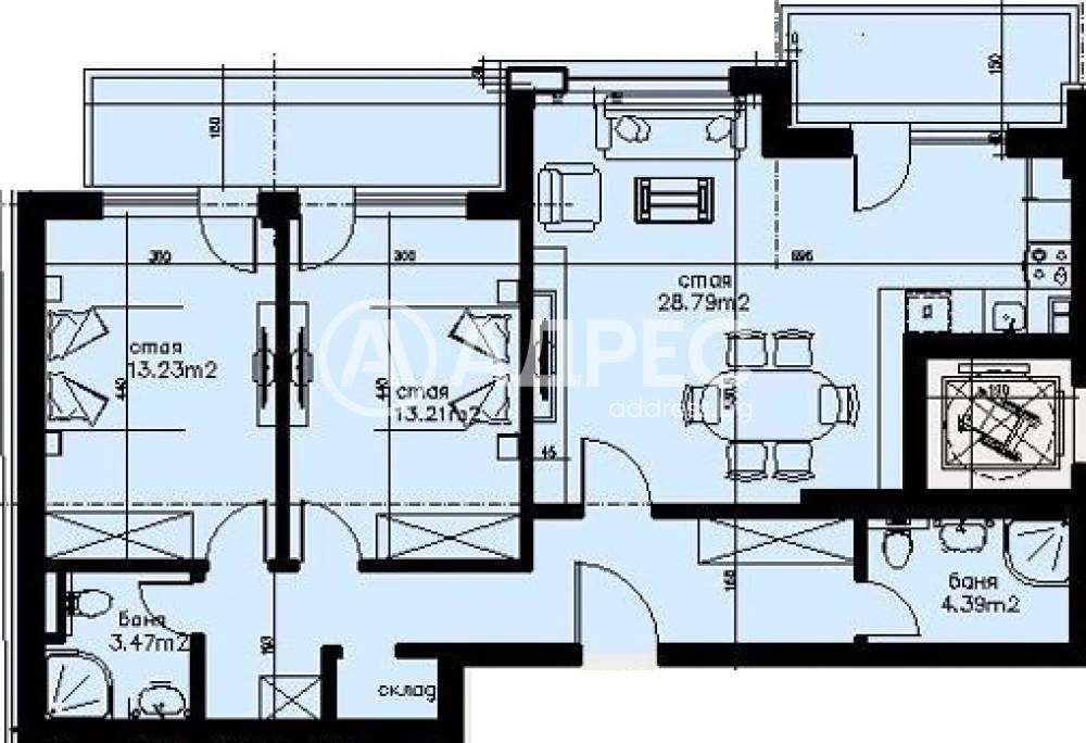 Продава 3-СТАЕН, гр. София, Оборище, снимка 3 - Апартаменти - 52704045