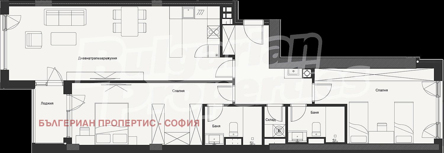 Продава 3-СТАЕН, гр. София, Кръстова вада, снимка 9 - Апартаменти - 54554637