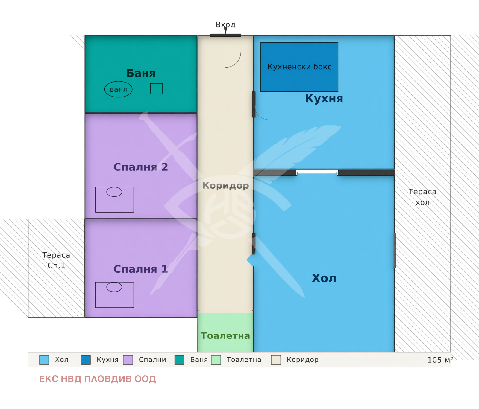Продава  3-стаен град Пловдив , Мараша , 105 кв.м | 84828046