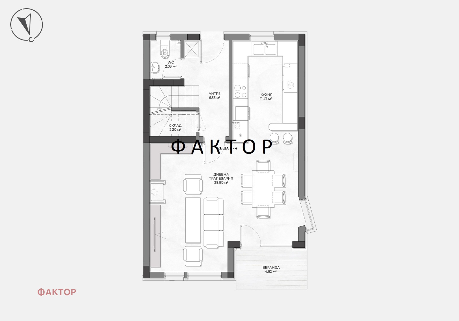 Продава КЪЩА, с. Марково, област Пловдив, снимка 2 - Къщи - 41504634