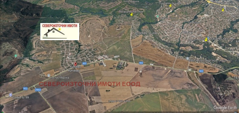 Продава ПАРЦЕЛ в област Варна, с. Кичево - 24000 кв.м / При запитване, СЕВЕРОИЗТОЧНИ ИМОТИ ЕООД