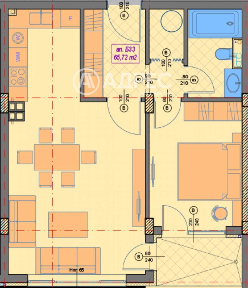Продава 2-СТАЕН, гр. София, Манастирски ливади, снимка 3 - Апартаменти - 53149015