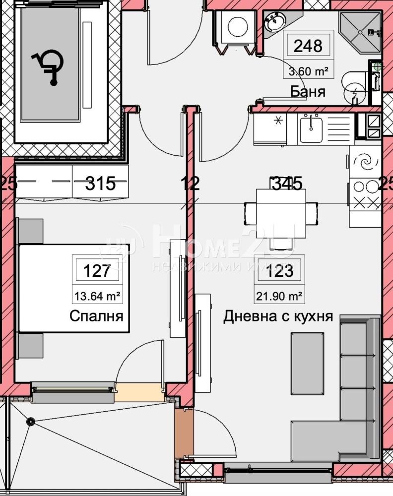 Продава 2-СТАЕН, гр. Варна, Кайсиева градина, снимка 5 - Апартаменти - 53808159