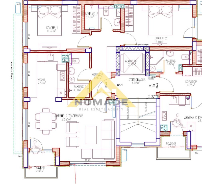 Myytävänä  2 makuuhuonetta Plovdiv , Kamenitsa 1 , 110 neliömetriä | 68218803 - kuva [5]