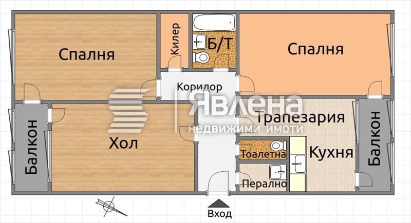 Продается  2 спальни Варна , Възраждане 4 , 103 кв.м | 54861088 - изображение [15]