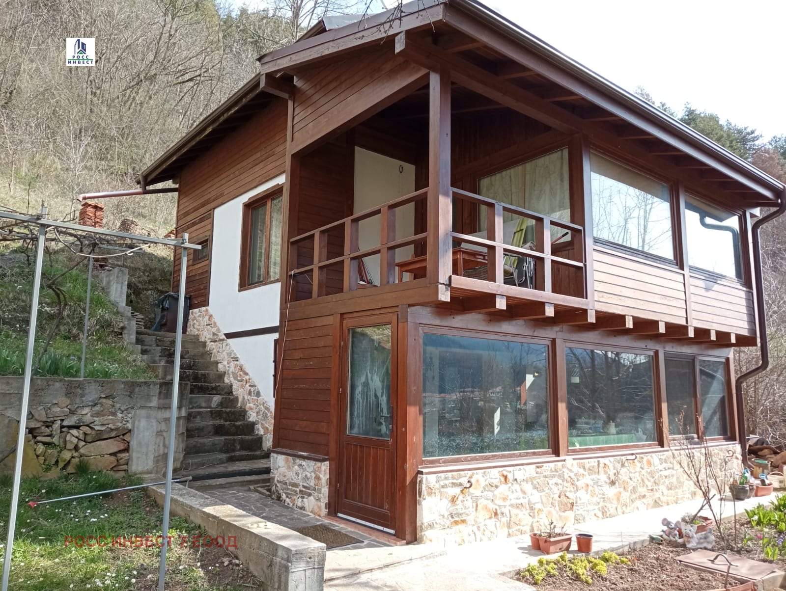 Продава ВИЛА, с. Търън, област Смолян, снимка 4 - Вили - 54247530