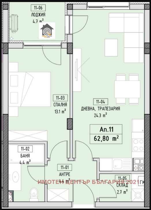 Продава 2-СТАЕН, гр. София, Малинова долина, снимка 4 - Aпартаменти - 48028529