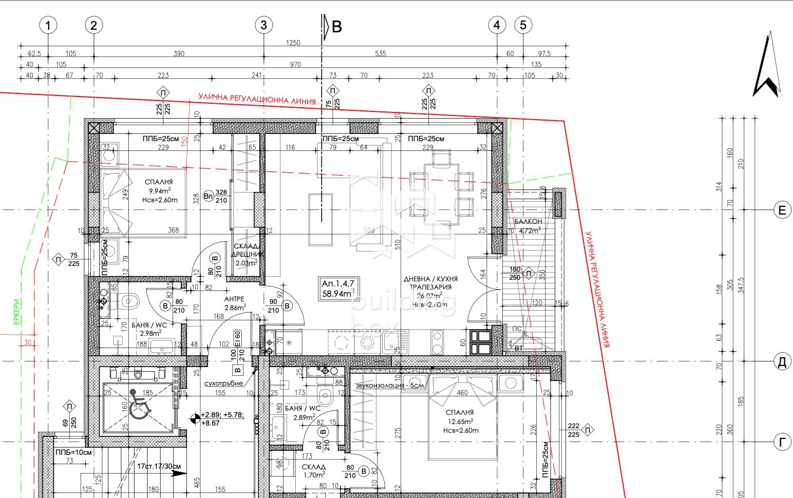 Продава 2-СТАЕН, гр. София, Сухата река, снимка 4 - Апартаменти - 54118229