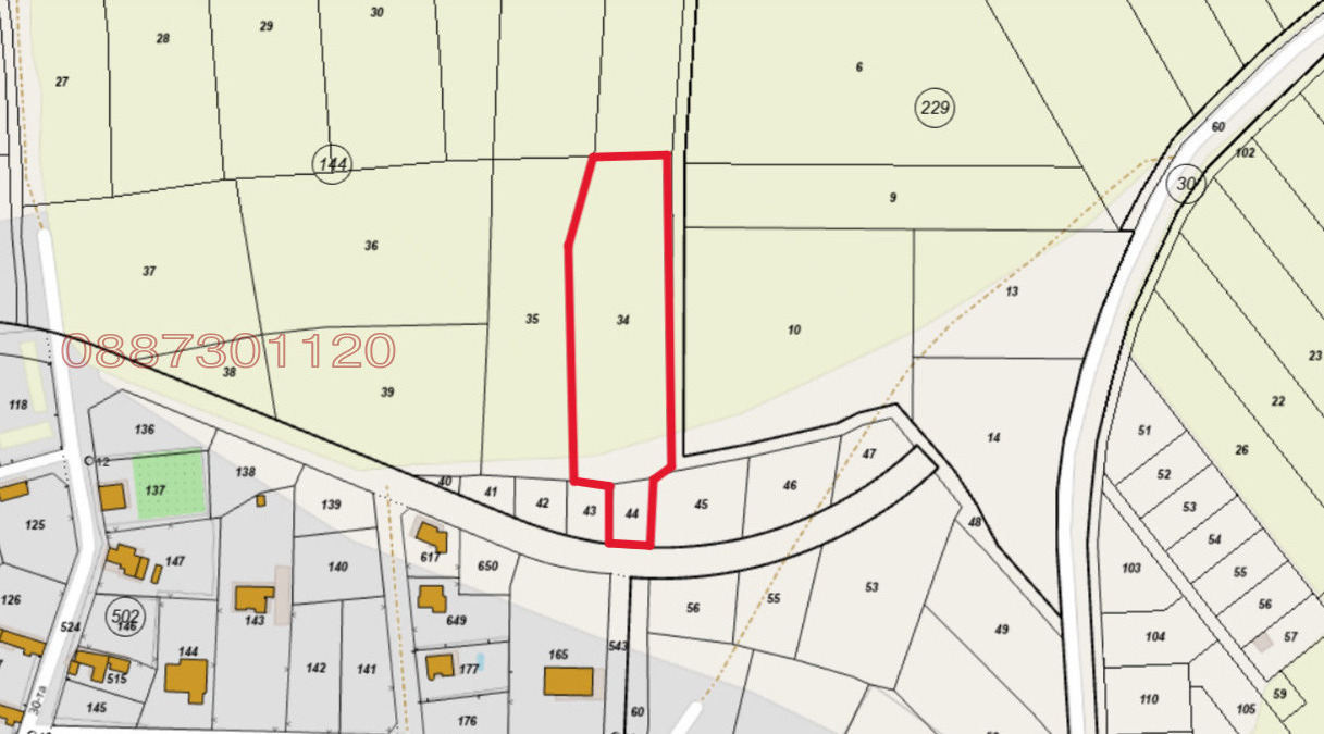 Продава ПАРЦЕЛ, с. Осеново, област Варна, снимка 2 - Парцели - 54628330