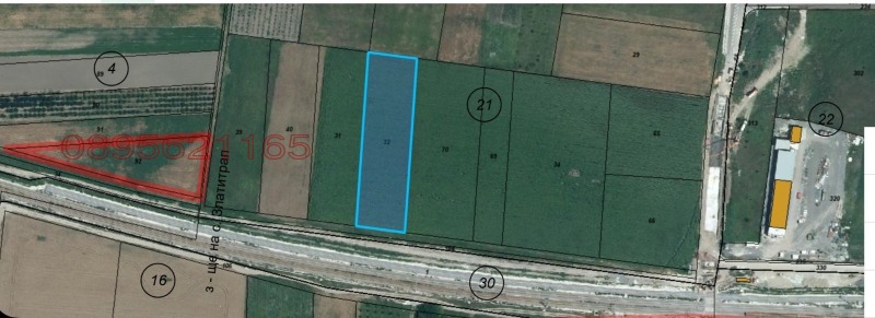 Продава  Земеделска земя област Пловдив , с. Златитрап , 5 дка | 41425304