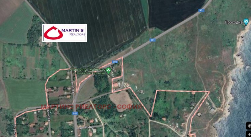 Продава ПАРЦЕЛ в област Добрич, с. Тюленово - 4370 кв.м / 62 000 € » 121 261.46 лв., МАРТИНС РИЕЛТОРС - СОФИЯ
