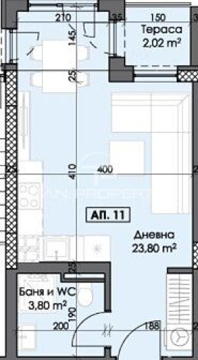 Продава 1-СТАЕН, гр. Пловдив, Тракия, снимка 2 - Апартаменти - 53680069