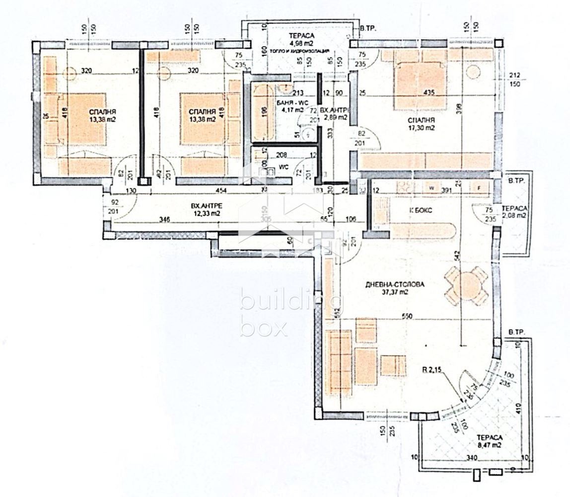 Продава 4-СТАЕН, гр. Пловдив, Остромила, снимка 13 - Апартаменти - 54961007