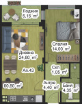 Продава 2-СТАЕН, град Пловдив, Младежки Хълм • 109414 € • 14589948 — Holmes.bg