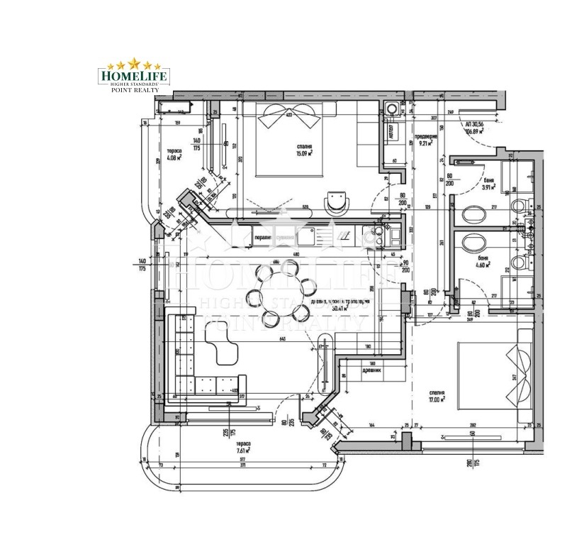 Satılık  2 yatak odası Sofia , Malinova dolina , 127 metrekare | 76084178 - görüntü [3]