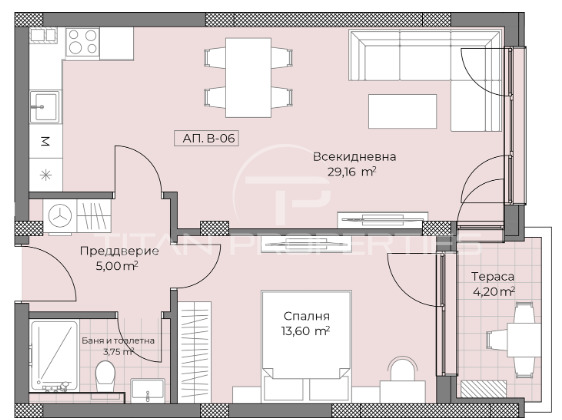 Te koop  1 slaapkamer Plovdiv , Ostromila , 73 m² | 11218863 - afbeelding [5]