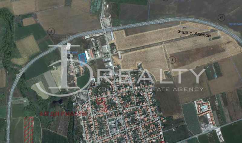 Продава ПАРЦЕЛ, гр. Ахелой, област Бургас, снимка 3 - Парцели - 53590399