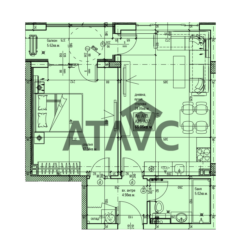 Продава 2-СТАЕН, гр. Пловдив, Христо Смирненски, снимка 2 - Апартаменти - 50906983