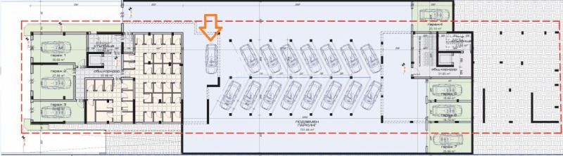 Продава ГАРАЖ, ПАРКОМЯСТО, гр. Варна, Кайсиева градина, снимка 3 - Гаражи и паркоместа - 47702157