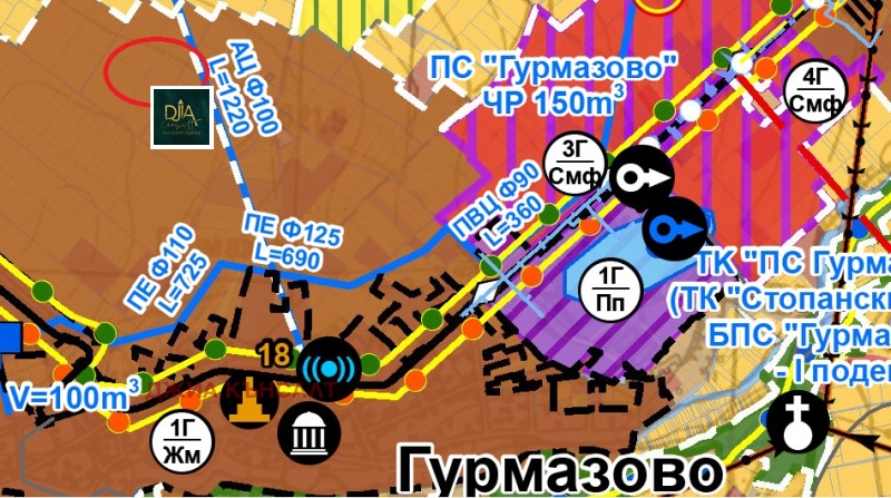 Продава ПАРЦЕЛ, с. Гурмазово, област София област, снимка 6 - Парцели - 52662571
