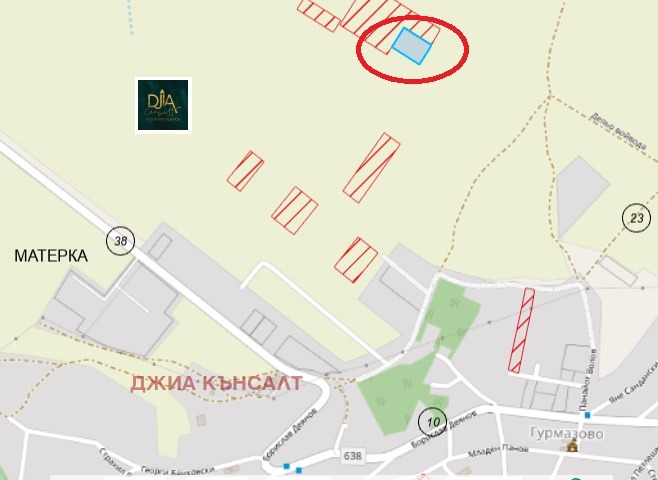 Продава ПАРЦЕЛ, с. Гурмазово, област София област, снимка 2 - Парцели - 52662571