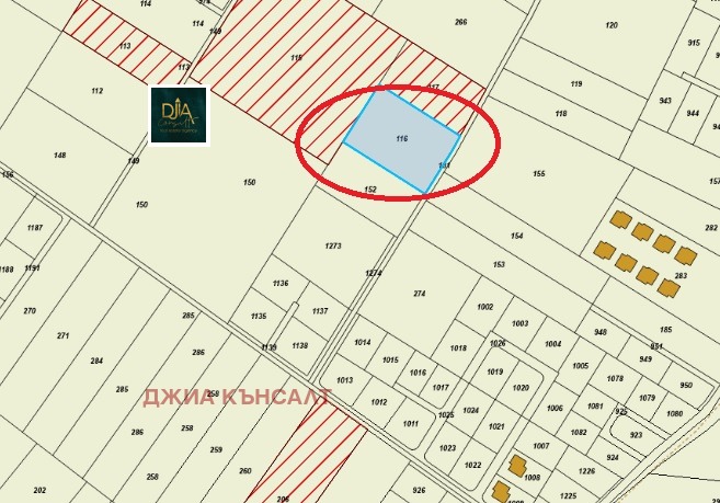 Продава ПАРЦЕЛ, с. Гурмазово, област София област, снимка 3 - Парцели - 52662571