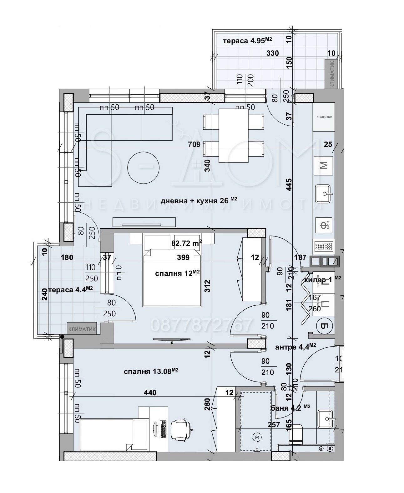Продава 3-СТАЕН, гр. Стара Загора, Казански, снимка 2 - Апартаменти - 50455647