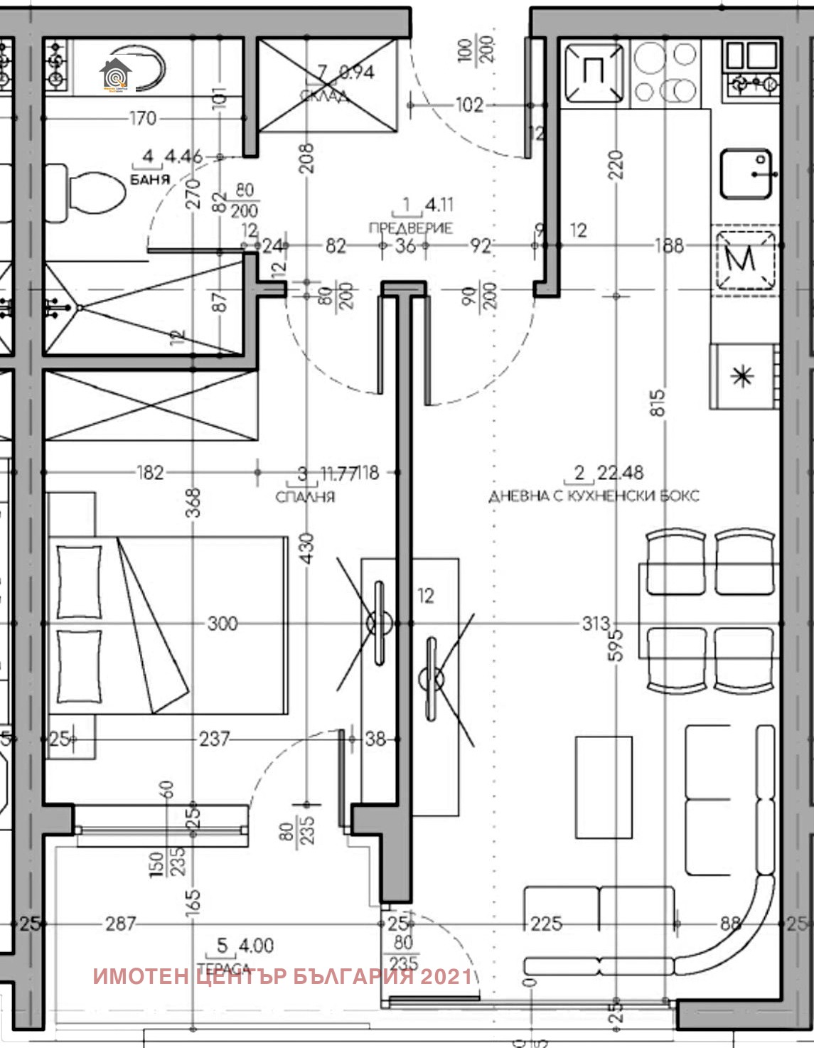 Продава 2-СТАЕН, гр. София, Малинова долина, снимка 2 - Апартаменти - 53765182
