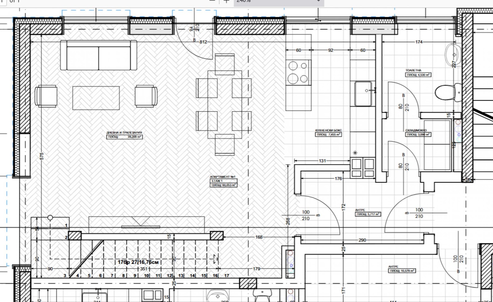 Продава 3-СТАЕН, гр. София, Кръстова вада, снимка 2 - Апартаменти - 53710610