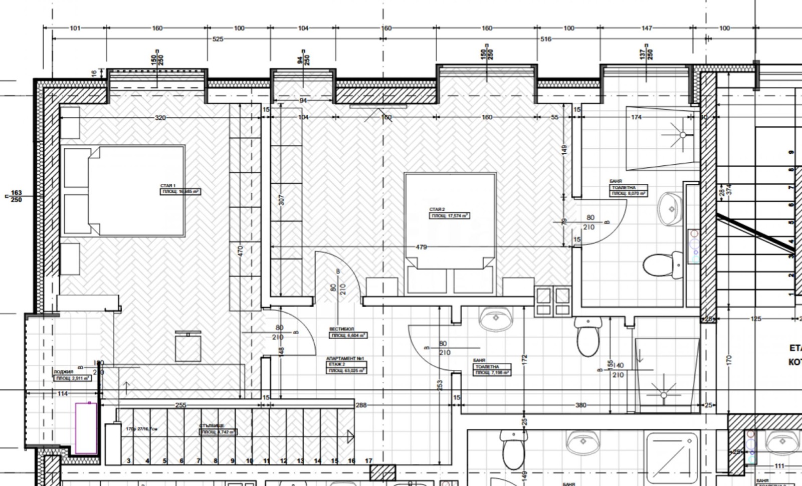 Продава 3-СТАЕН, гр. София, Кръстова вада, снимка 3 - Апартаменти - 53710610