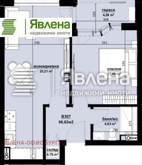 1 quarto Izgrev, Burgas 3