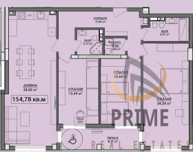 3+ bedroom Slaveykov, Burgas 1