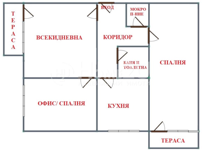 Na prodej  2 ložnice Sofia , Centar , 72 m2 | 68371167 - obraz [2]