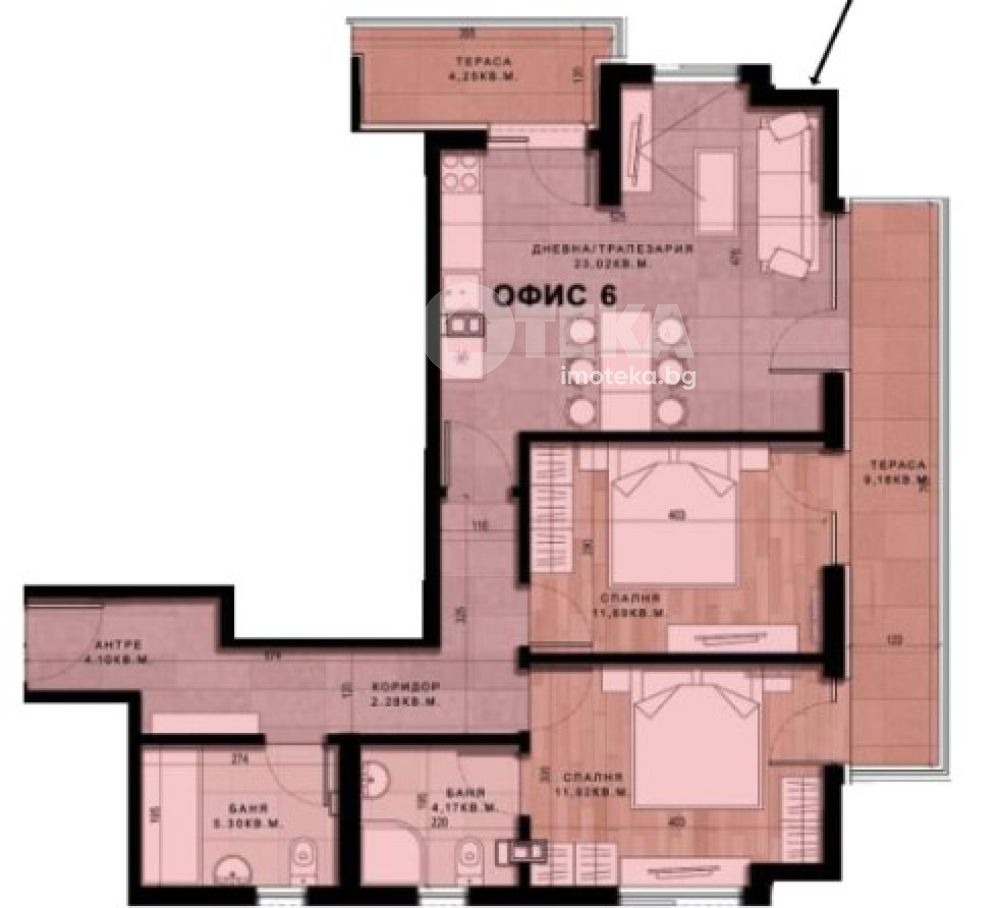 Продава 3-СТАЕН, гр. София, Младост 1, снимка 6 - Апартаменти - 54864077