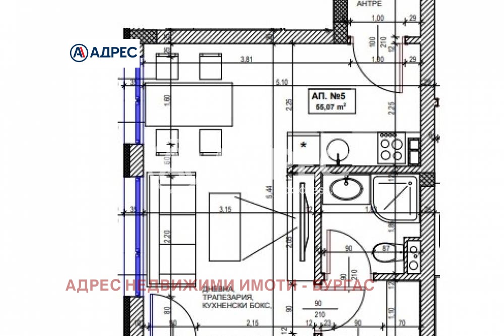 Продава 2-СТАЕН, гр. Поморие, област Бургас, снимка 2 - Апартаменти - 54684448