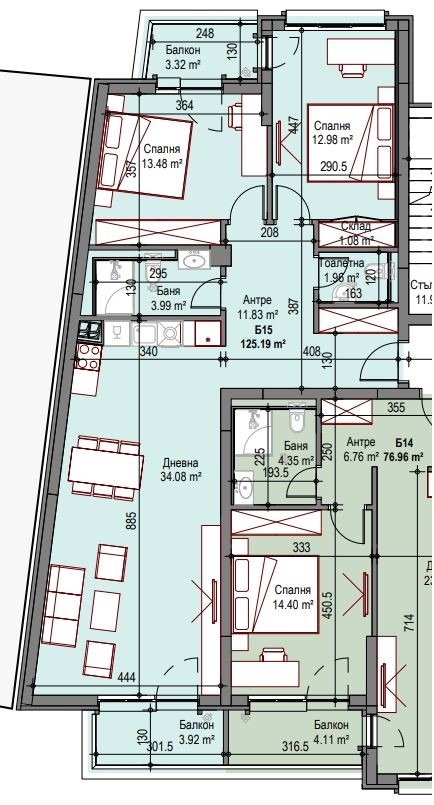 Продава 3-СТАЕН, гр. София, Сухата река, снимка 2 - Aпартаменти - 47348902