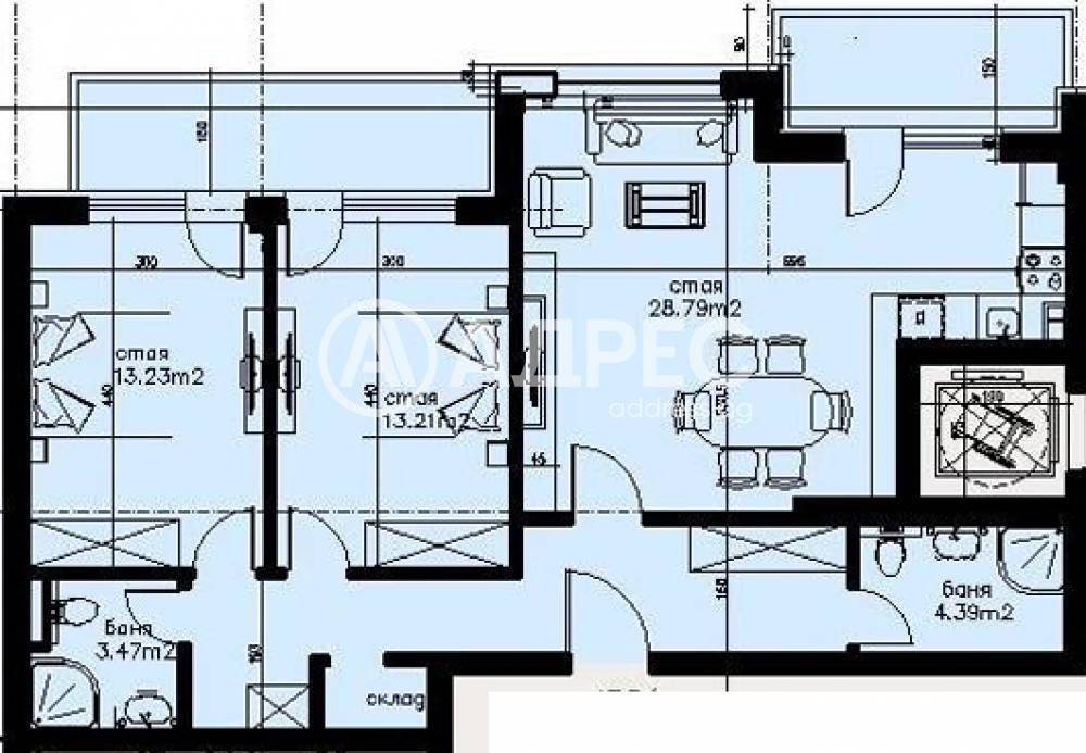 Продава 3-СТАЕН, гр. София, Оборище, снимка 3 - Апартаменти - 52704060