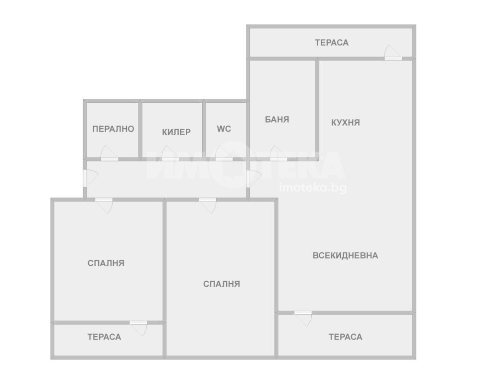 Продава 3-СТАЕН, гр. Варна, Център, снимка 5 - Апартаменти - 53980741
