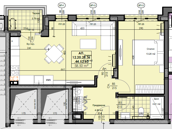 In vendita  1 camera da letto Plovdiv , Karshiiaka , 69 mq | 85874893