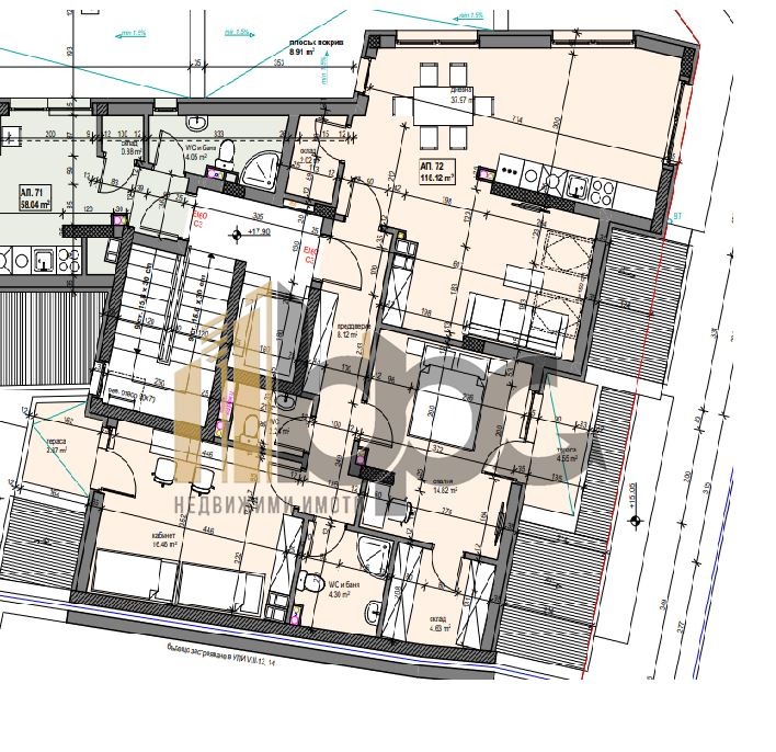 Продава 3-СТАЕН, гр. София, Център, снимка 2 - Апартаменти - 53177809