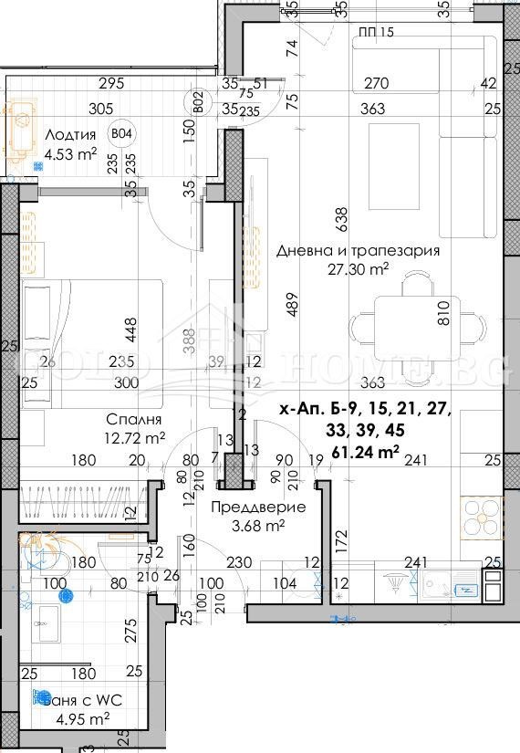 Eladó  1 hálószoba Plovdiv , Juzsen , 72 négyzetméter | 58318665 - kép [5]