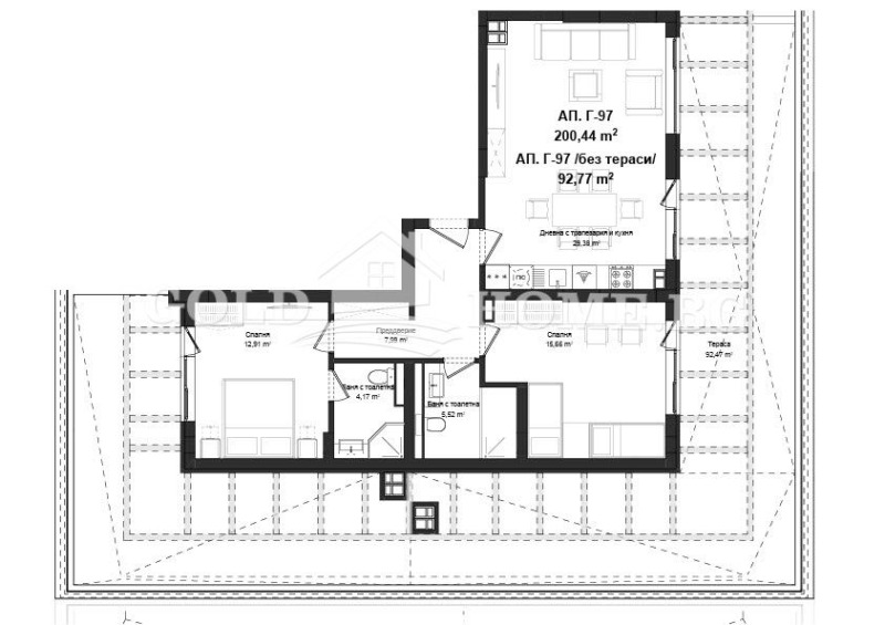 Zu verkaufen  2 Schlafzimmer Plowdiw , Gagarin , 87 qm | 75126905 - Bild [13]