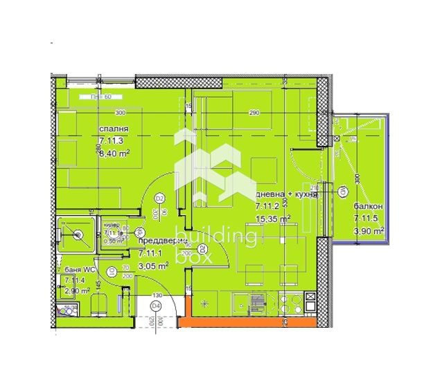 Продава 2-СТАЕН, гр. Варна, Кайсиева градина, снимка 2 - Апартаменти - 55536040