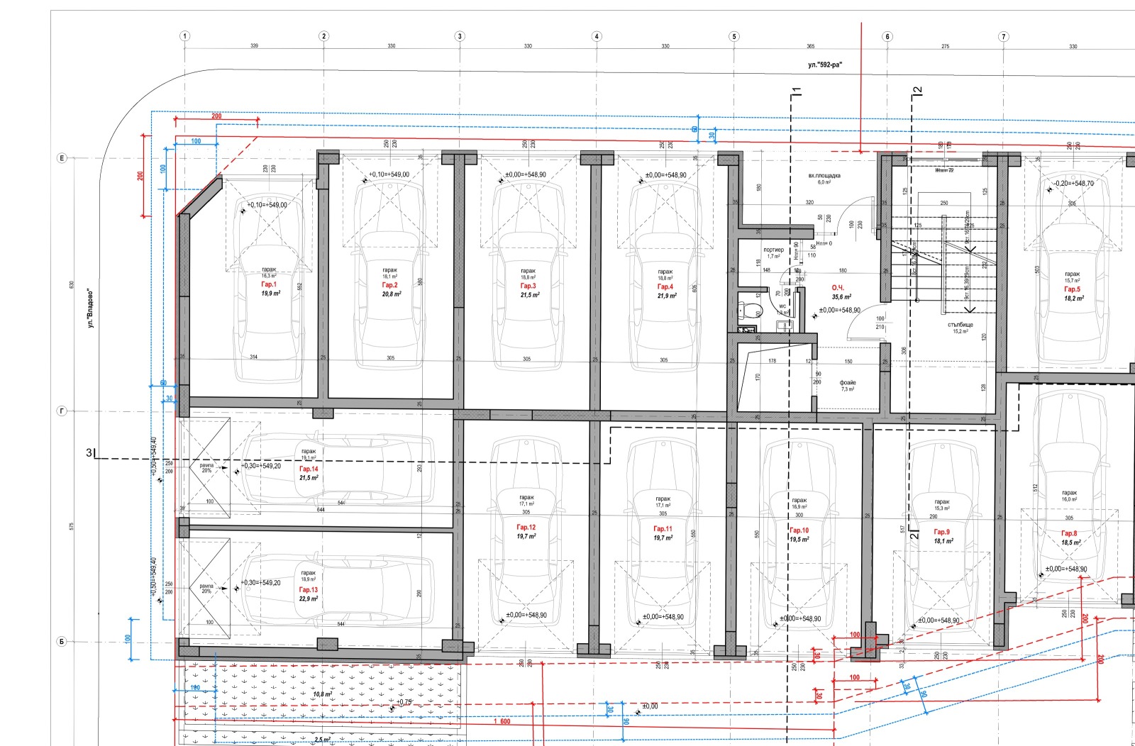 Продава ГАРАЖ, ПАРКОМЯСТО, гр. София, Слатина, снимка 2 - Гаражи и паркоместа - 53619967