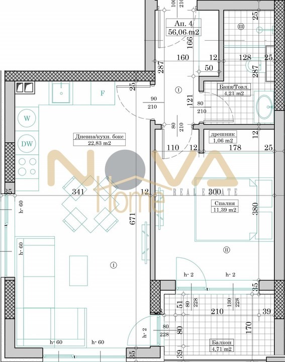 Продава 2-СТАЕН, гр. Варна, Кайсиева градина, снимка 2 - Апартаменти - 53121248